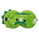 Cestovní plyšový polštářek s maskou na oči Dinosaurus
