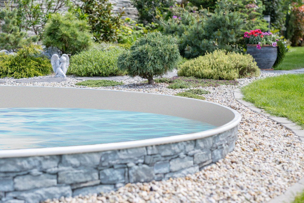 CF Bazénová vložka Grey pre bazén 5,5 m x 3,7 m x 1,2 m