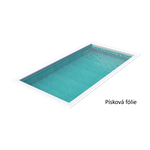 CF Bazénový set CF Block De Luxe 8 x 4 x 1,5 m