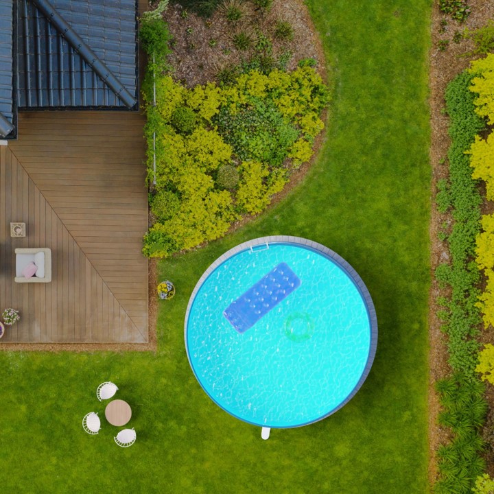 CF Pool WHITE/Blue - bazén 350x90 cm