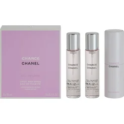 Chanel Chance Eau Tendre EdT 3x20 ml Pro ženy plnitelný flakón