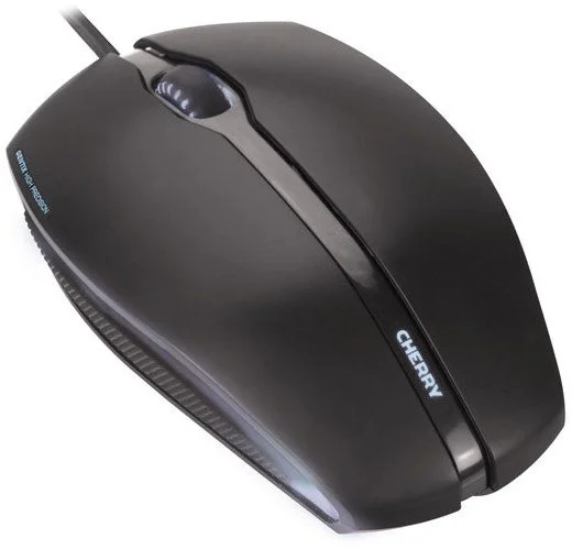 CHERRY Gentix, čierna s modrým podsvietením JM-0300