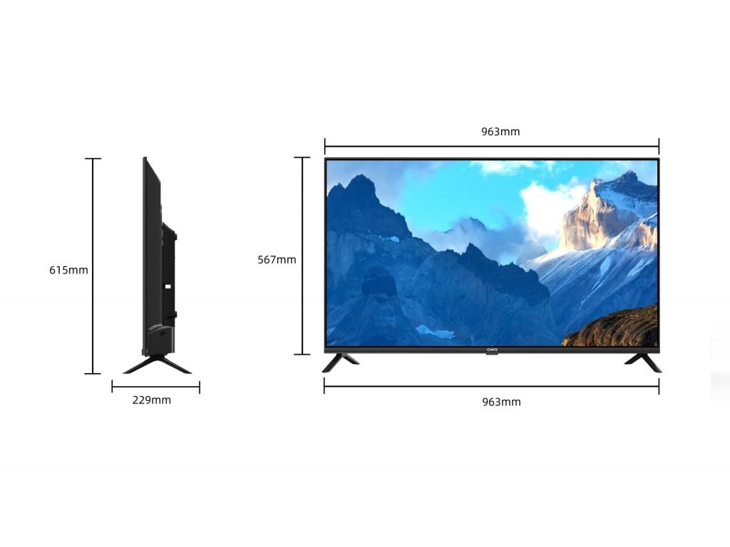 CHiQ U43G7LX TV 43" + 2 roky prodloužená záruka