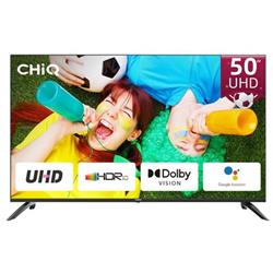 CHiQ U50G7LX TV 50", UHD, smart, Android 11, Dolby Vision, Frameless