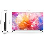 CHiQ U50QM8E TV 50", UHD, QLED, smart, Google TV, dbx-tv, Dolby Audio, Frameless
