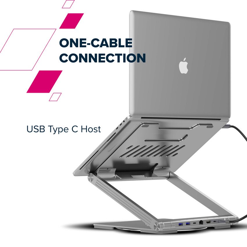 Chladiaca podložka Canyon OnStand2 pod notebook s rozbočovačom USB
