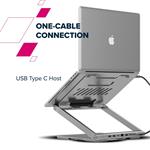 Chladiaca podložka Canyon OnStand2 pod notebook s rozbočovačom USB