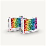 Chronicle Books Puzzle LEGO® dúhové kocky, 1000 dielov