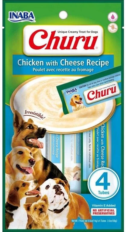 Churu Dog Kuracie mäso so syrom 4x14g