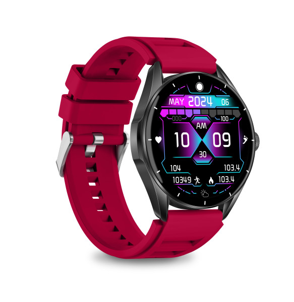Chytré hodinky ALIGATOR Watch AMOLED, černé