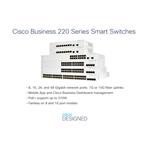 Cisco CBS220-24P-4X-EU, prepínač