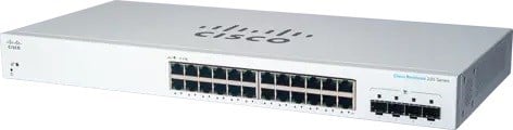 Cisco CBS220-24T-4G, bílá