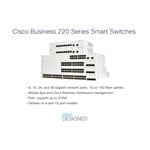 Cisco CBS220-8P-E-2G-EU, prepínač