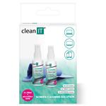 Clean IT čisticí roztok na obrazovky s utěrkou, 2x30ml