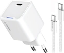 ColorWay 1x USB-C/ sieťová nabíjačka/ GaN/ PD/ PPS/ 35W, biela