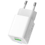 ColorWay 1x USB-C/ sieťová nabíjačka/ GaN/ PD/ PPS/ QC/ 35W/ biela