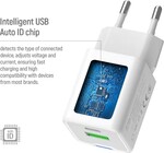 ColorWay 1x USB-C/ sieťová nabíjačka/ GaN/ PD/ PPS/ QC/ 35W, biela