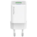 ColorWay 1x USB-C/ síťová nabíječka/ GaN/ PD/ PPS/ QC/ 35W, Bílá
