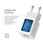 ColorWay 1x USB-C/ síťová nabíječka/ GaN/ PD/ PPS/ QC/ 35W, Bílá