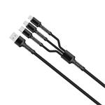 ColorWay 3v1 USB - Lightning, microUSB a USB-C 4.0A 1,2 m