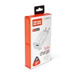 ColorWay AC nabíjačka 1xUSB QC3.0 18W, biela CW-CHS013Q-WT