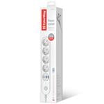 ColorWay CW-CHE44PDW/ 4x Schuko/ 2x USB-C 20W/ 2x USB-A/ kabel 2m