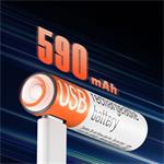 ColorWay dobíjacie AAA 590mAh/ USB-C/ 1,5V/ 2ks v balení