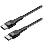 ColorWay kabel USB-C/ Fast Charging 60W/ 1m/ černý