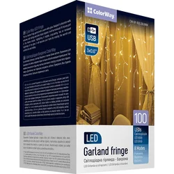 ColorWay LED girlanda CW-GF-100L36UWW