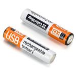 ColorWay nabíjecí baterie AAA 590mAh/ USB-C/ 1.5V/ 6ks v balení