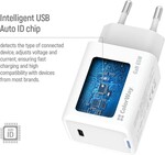 ColorWay nabíječka 1x USB-C / GaN/ PD/ PPS/ 65W/ Bílá