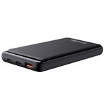 ColorWay powerbank/ 10 000 mAh/ USB QC3.0/ USB-C Power Delivery 18W/ Micro-USB/ čierna
