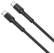 ColorWay USB-C na USB-C kabel 2m 3A, šedý