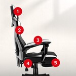 Combat 3.1 White gaming chair