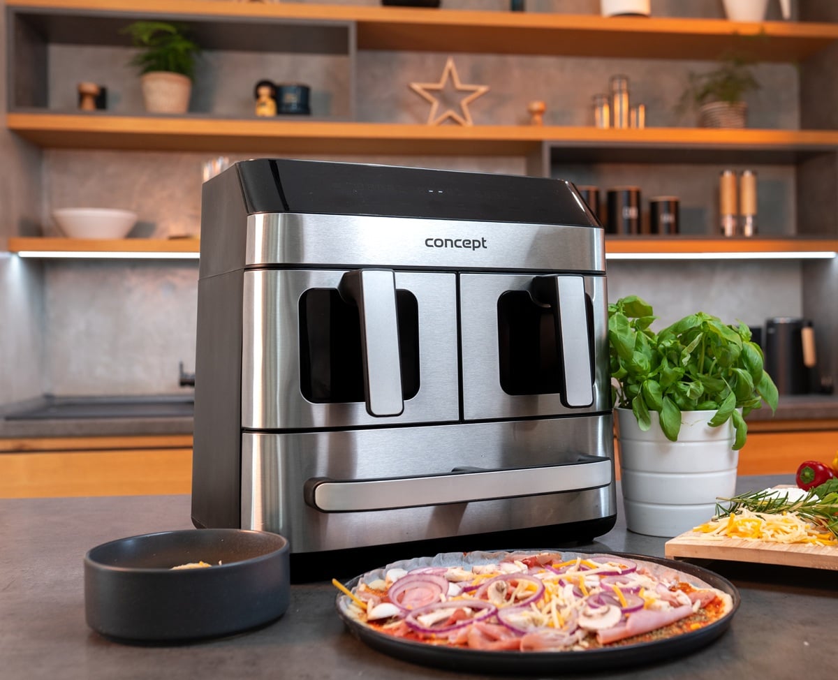 Concept FR9000 Horkovzdušná fritéza PIZZA TRIO 18,5 l