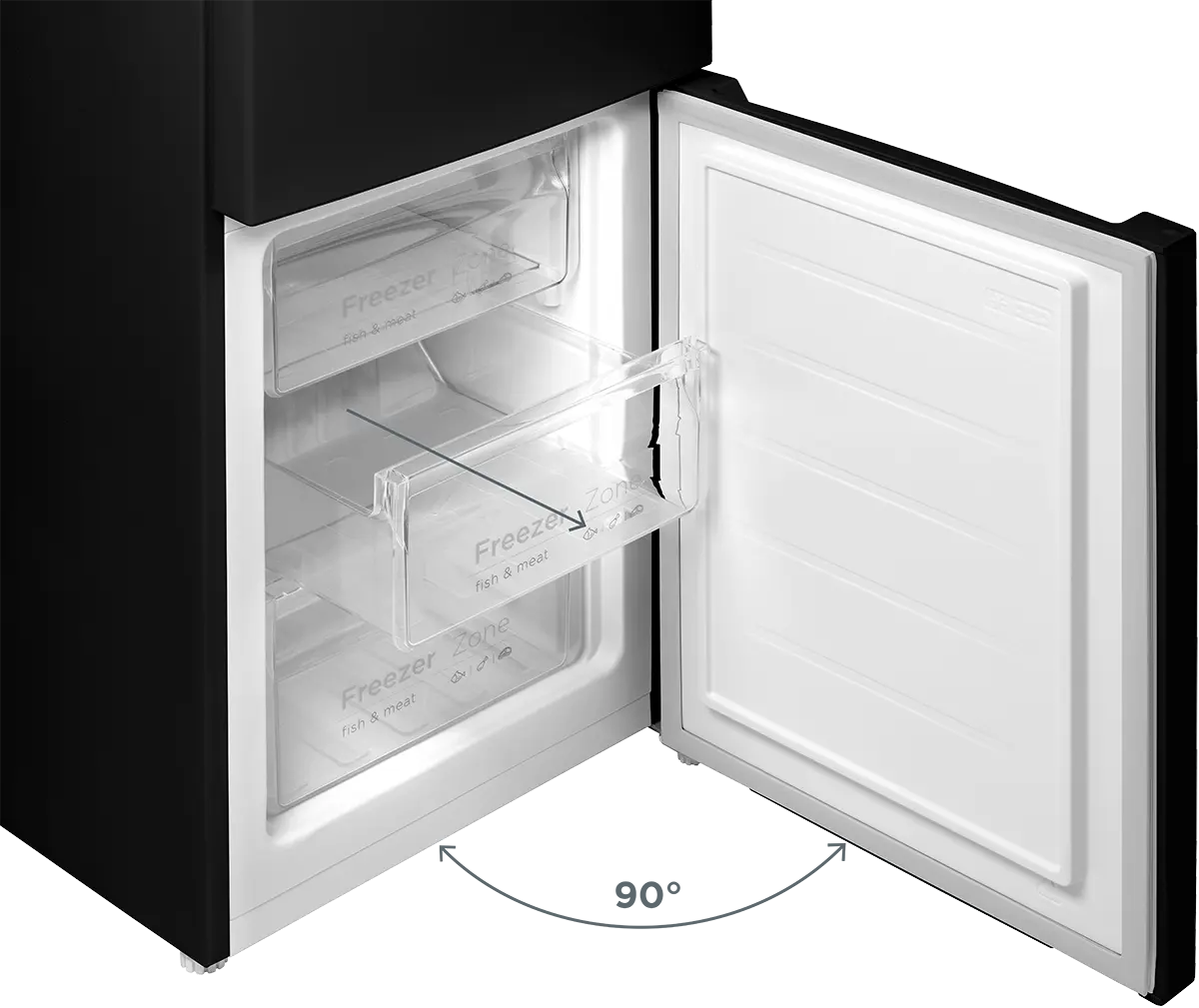Concept LK2347bc Lednice s mrazákem 109/48 l