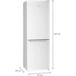 Concept LK2347wh Lednice s mrazákem 109/48 l