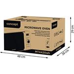 Concept MT4420WH Mikrovlnná rúra 20 l, biela