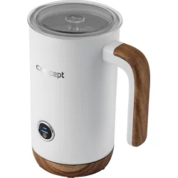 Concept NM4100 Napeňovač mlieka NORDIC z nerezovej ocele, biely