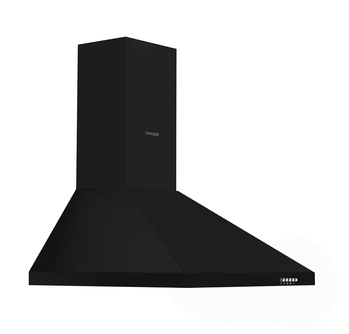 Concept OPK3560BC Komínový odsávač pár 60 cm, čierny