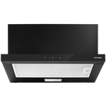 Concept OPV3860BC Vstavaný odsávač pár čierny, 60 cm