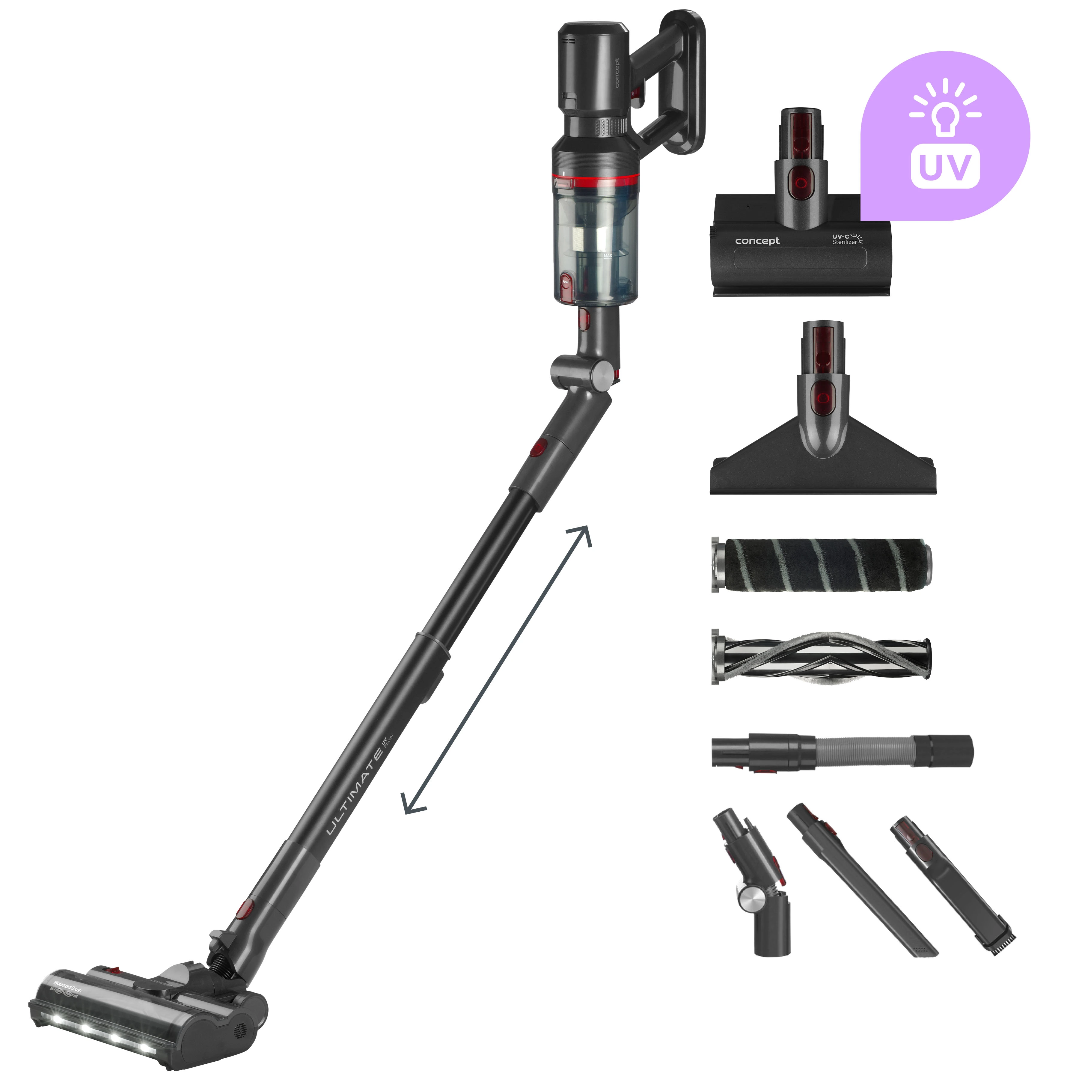 Concept VP6150 Tyčový vysávač 3v1 ULTIMATE UV