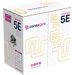 Conexpro FTP kábel economy outdoor, CAT5e, PE, 24 AWG, 305m, čierny