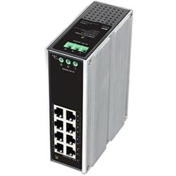 Conexpro GNT-IG1008GL-AC, Průmyslový switch na DIN lištu, 8x LAN