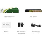 Conexpro GNT-P1026G6, PoE switch, 24x LAN, 24x PoE, 2x SFP