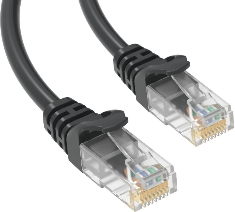 Conexpro patch kabel UTP, CAT5e, 0.5m, ekonomy, černý