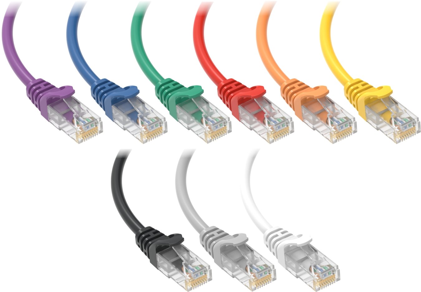 Conexpro patch kabel UTP, CAT6, 3m, šedý