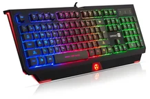 Connect IT BATTLE RNBW keyboard for gamers, black and red