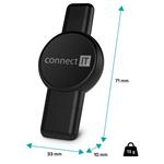 CONNECT IT Bezdrôtová nabíjačka WatchTravelCharge, čierna