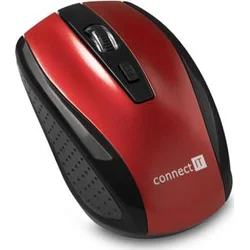 Connect IT CI-1224 bezdrátová optická myš - červená